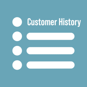 Order Overview Customer History (Beta)